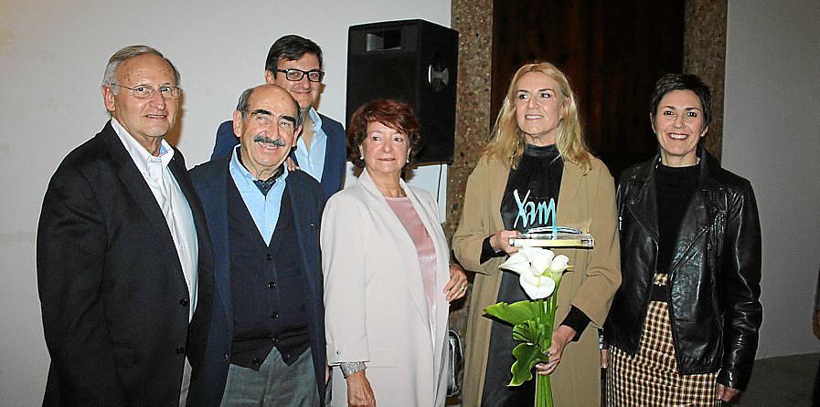 Entrega del Premi Xam a la artista Susy Gómez