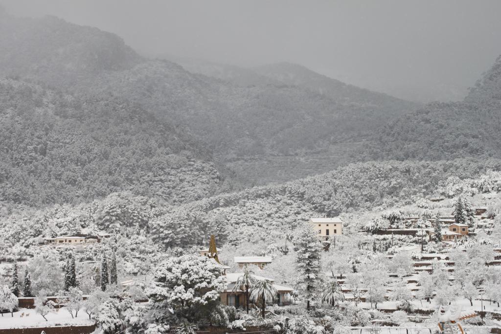 Ola de frío en Mallorca