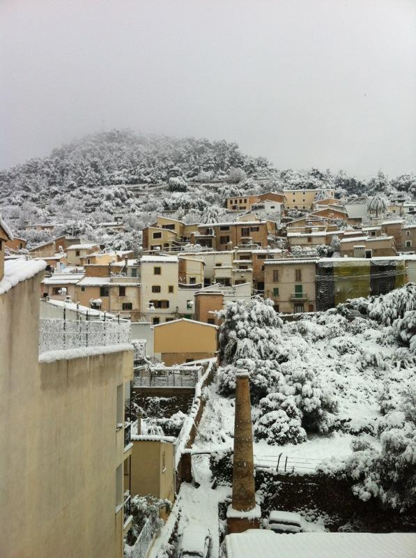 Ola de frío en Mallorca