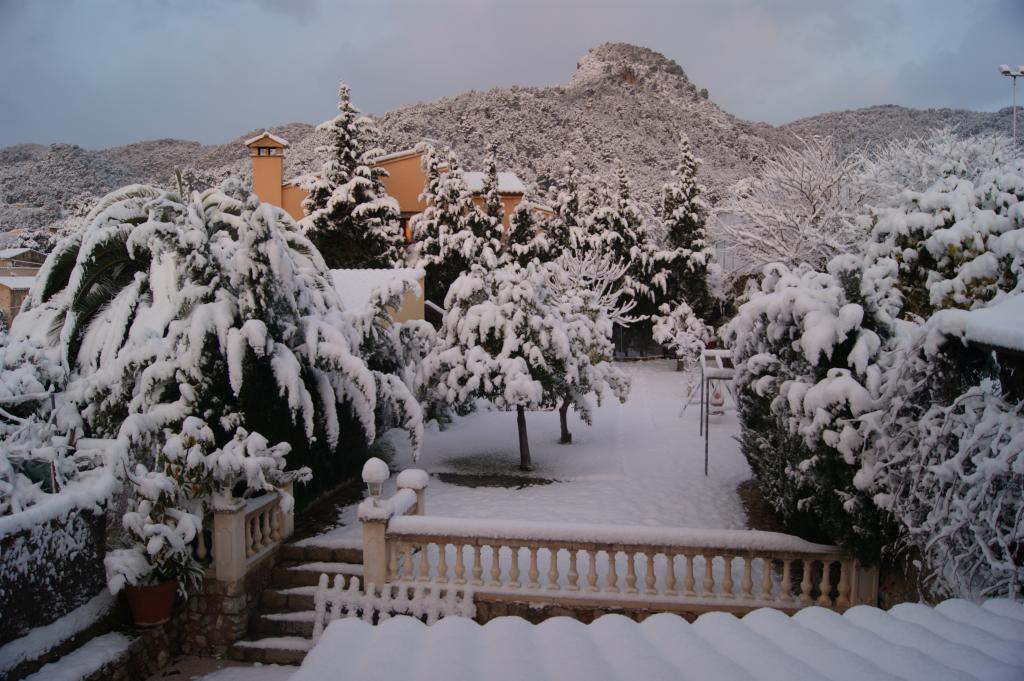 Ola de frío en Mallorca