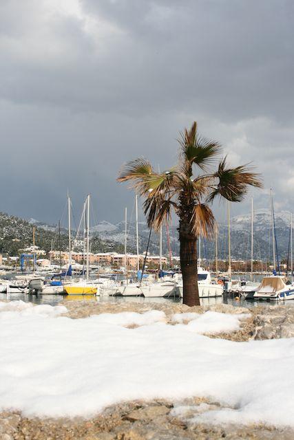 Ola de frío en Mallorca