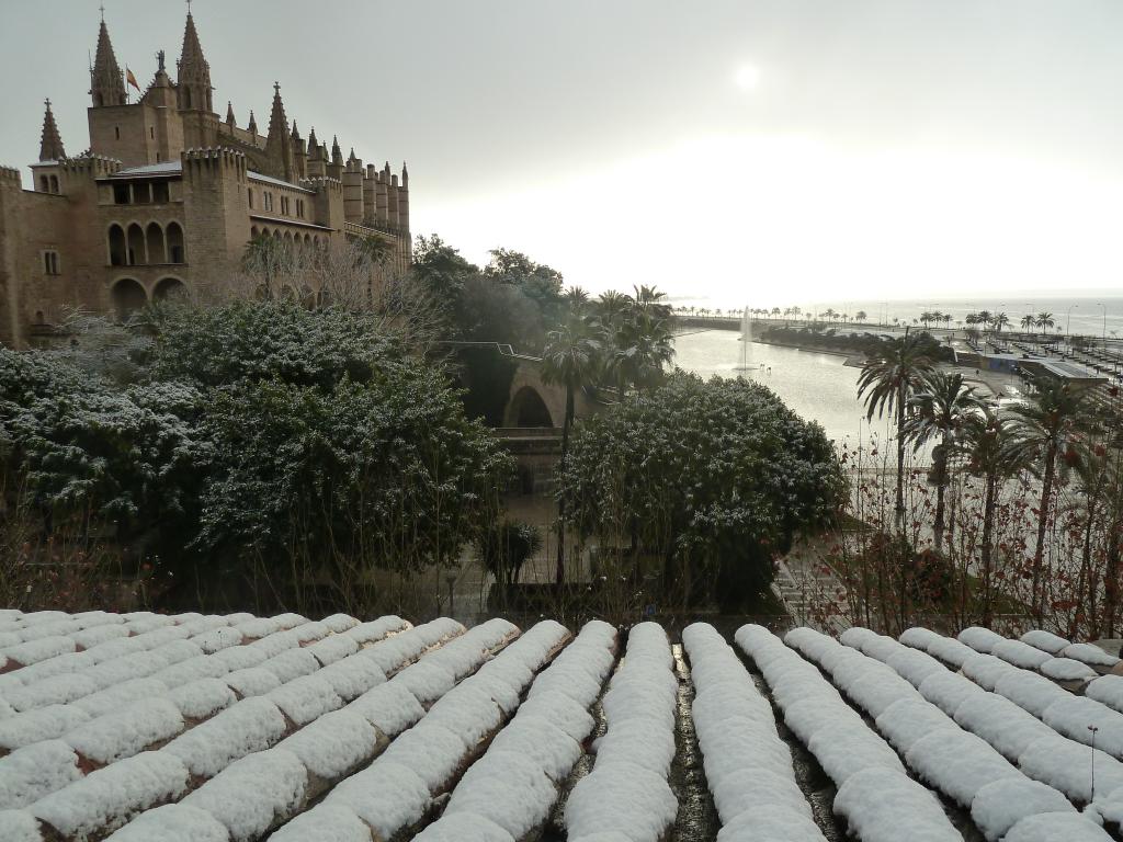 Ola de frío en Mallorca