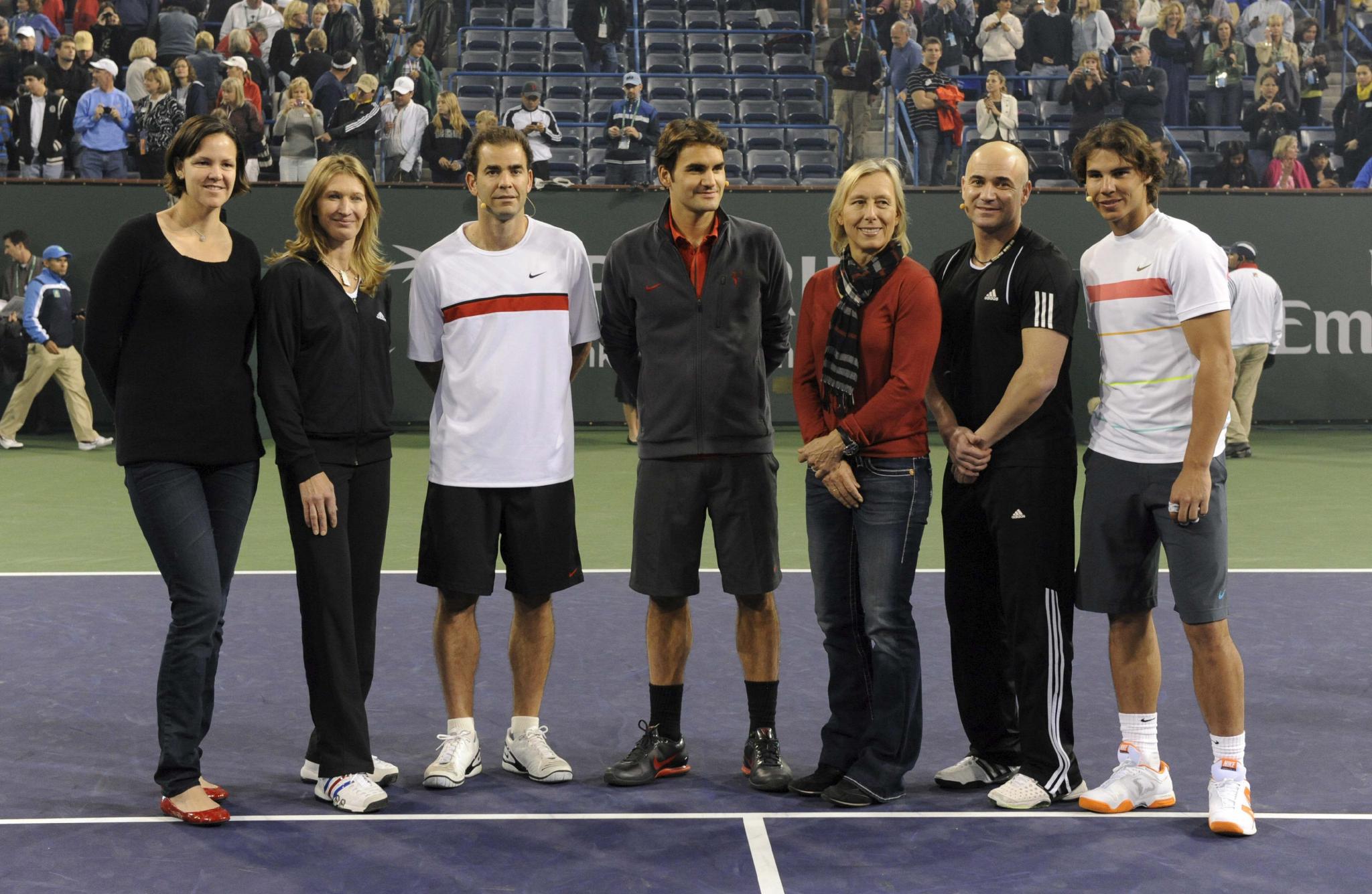 What is the actual height of these legends? Why does Nadal look so ...