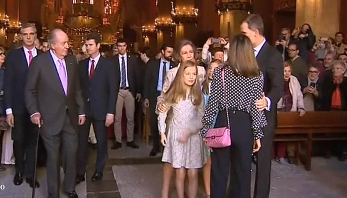 La escena «poco afortunada» entre las reinas Letizia y Sofía, en el documental de la TV alemana