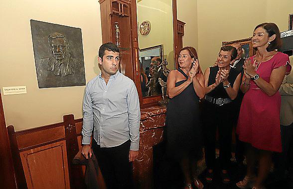 Homenaje a Pere A. Serra en Can Prunera