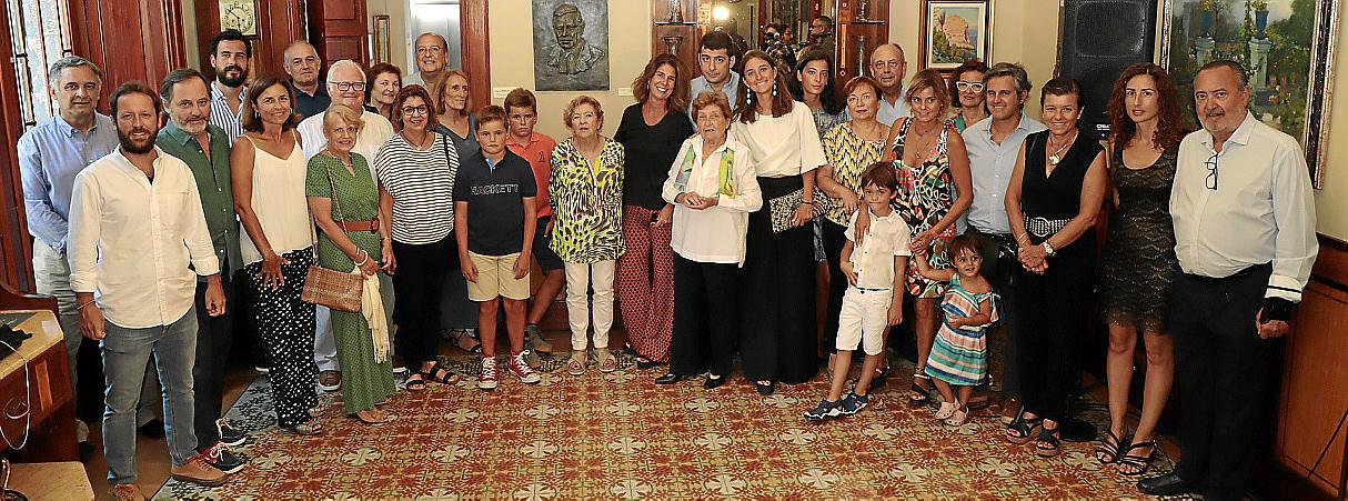 Homenaje a Pere A. Serra en Can Prunera