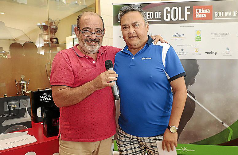 La entrega de premios del torneo Ultima Hora de Golf