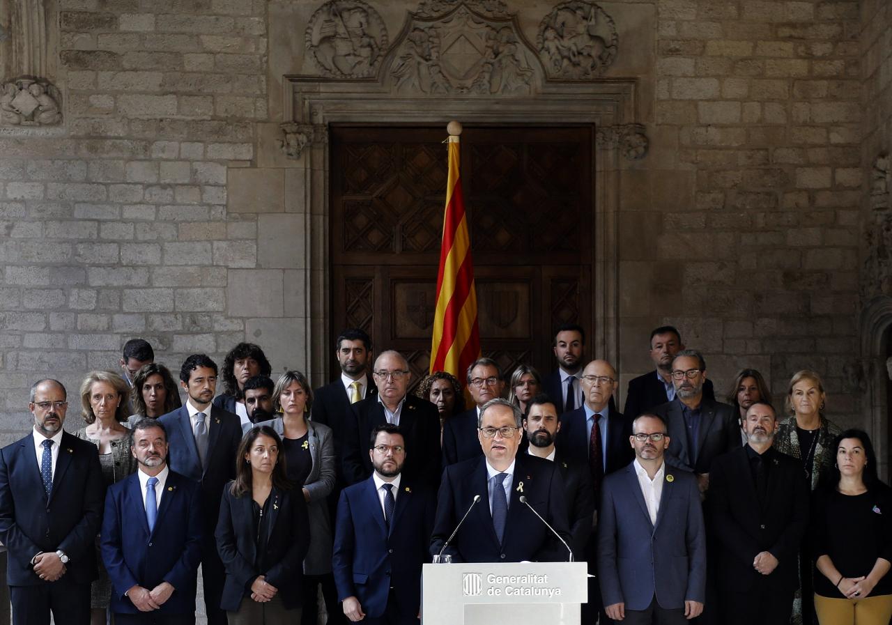 Declaración institucional sentencia del procés