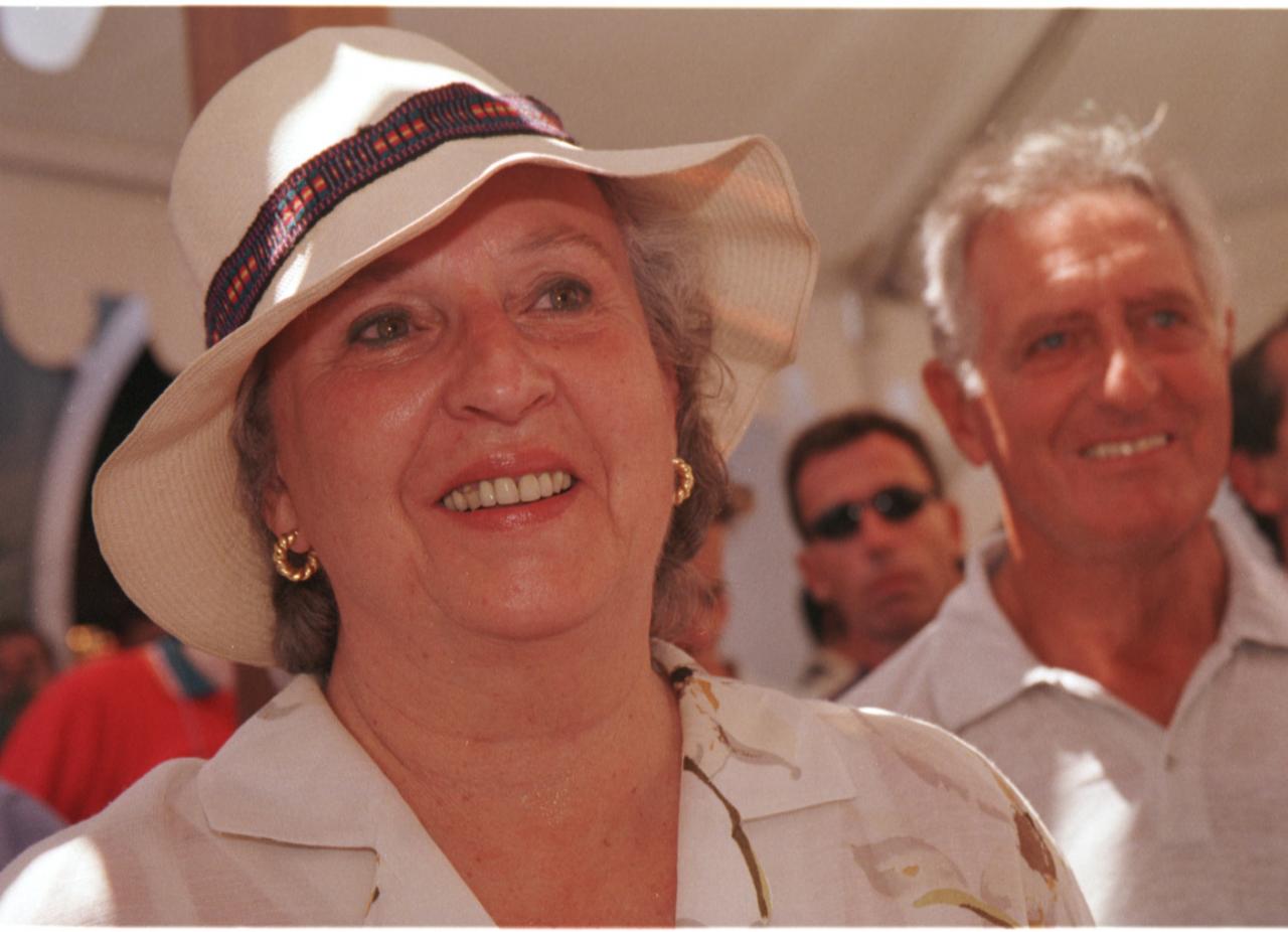 La infanta Pilar de Borbón solía frecuentar el club náutico de Palma