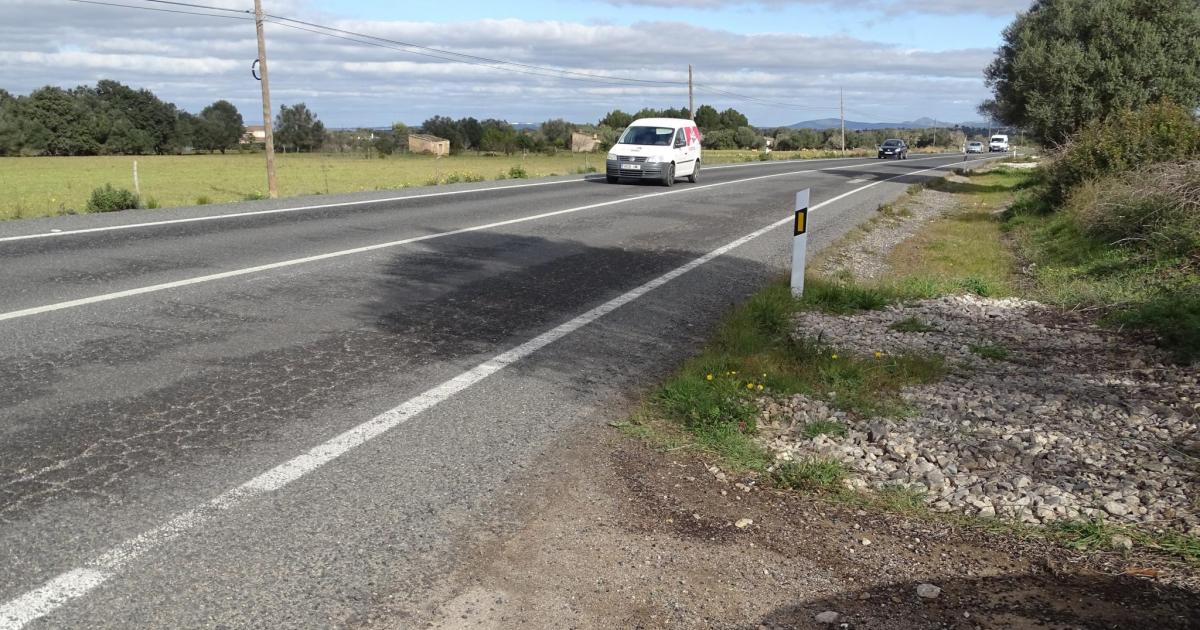 Carreteras en Mallorca El Consell inicia la mejora de la de Manacor a Felanitx