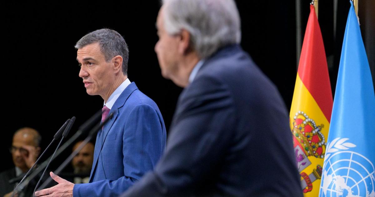 Sánchez anuncia la apertura en Madrid de la Casa de Naciones Unidas