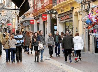 calle comercial de Palma.