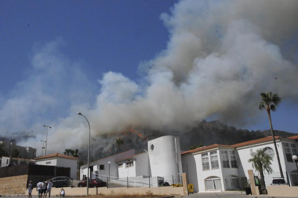 Incendio Peguera