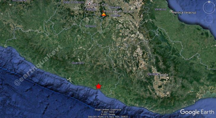 Terremoto En Mexico Sismo De 5 7 Grados Se Siente En El Sur Y Centro