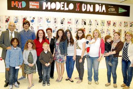 Entrega de premios del concurso Modelo por un día