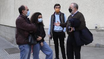 La mujer que odia a los curas sale de la cárcel y agrede al rector de Sant Miquel