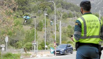 Drones para cazar a los infractores de tráfico