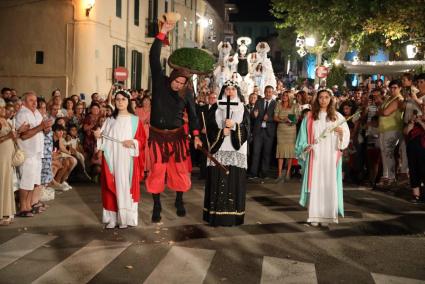 SANTA MARGALIDA. FIESTAS PUEBLOS. La Beata atrae un aÃ±o mÃ¡s a miles de personas.