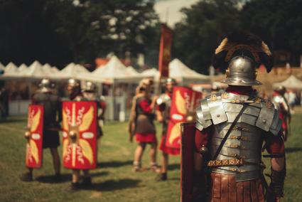 ¿Qué calzaban los romanos?