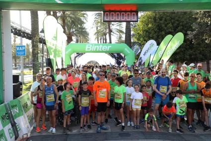 PALMA. ATLETISMO. MILLA VERDE UNA CARRERA PARA TODOS. La prueba popular y solidaria a beneficio de Aspace estrena la Binter NightRun Mallorca Ultima Hora.MAS FOTOS EN LA CARPETA DEL 11-06-2022