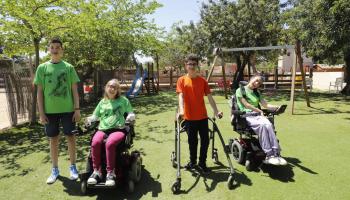 PALMA - SOLIDARIDAD - MILLA VERDE INCLUSIVA.Sesenta jóvenes de Aspace participarán en la carrera solidaria de la Binter NightRun, en la que colabora activamente Ultima Hora.