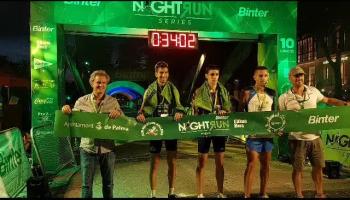 Ganadores de la prueba de 10 kilómetros.