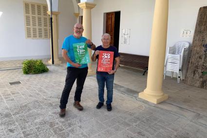 Miquel Jaume, regidor de Promoció Econòmica, con el director de la Mostra, Joan Ripoll.