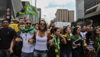 Protestas por el nombramiento de Lula