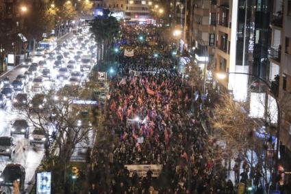 8M: Horario y recorrido de las manifestaciones en Palma.