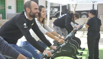 La imágenes del primer reto sostenible en Ses Salines