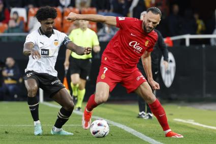 El Mallorca supera el test de Mestalla y pone el punto de mira en la final de Copa