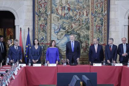 Felipe VI inaugura este lunes en Palma la Conferencia de presidentes de Parlamentos de la UE