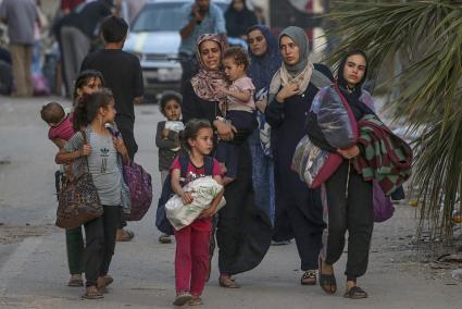 Israel ataca el centro de Gaza