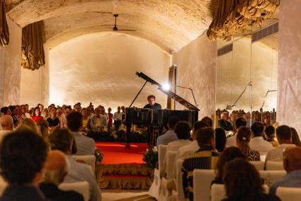 El reconocido pianista Mikhail Pletnev actuó ayer en el Festival Cap Rocat