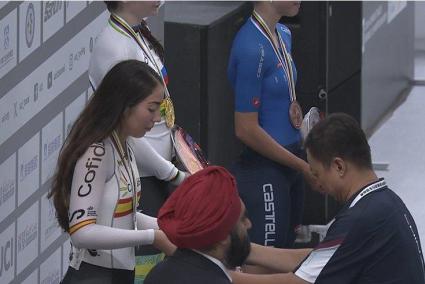 Valentina Ferreyra, subcampeona del mundo júnior de scratch