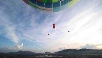 Flotando en las alturas