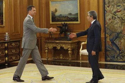 Felipe VII y Francesc Homs