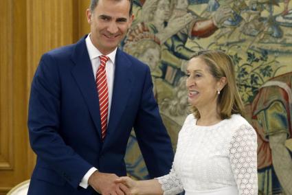 Felipe VI y Ana Pastor