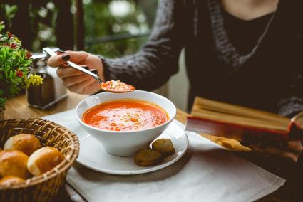 Una mujer come sopa