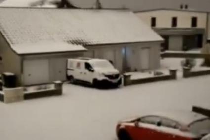 Temporal de frío y nieve en Francia