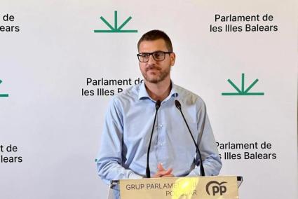 El portavoz del PP en el Parlament, Sebastià Sagreras.