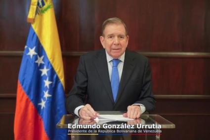 Captura de pantalla tomada de la cuenta en X del líder opositor venezolano, Edmundo González Urrutia.