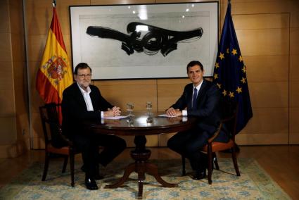 Mariano Rajoy y Albert Rivera