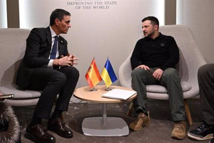 Pedro Sánchez y Zelensky