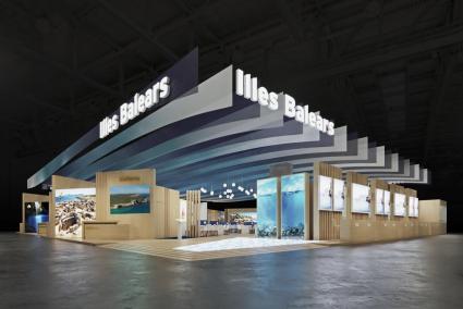El 'stand' de Fitur de Baleares.