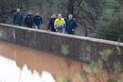 Huelva.- Junta pide "paciencia" a los desalojados en Almonaster y señala un descenso del nivel del agua con las medidas