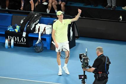 Sinner se muestra firme frente a Shelton y repite final contra Zverev