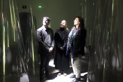 Granada.- Isabel Bonafé presenta la exposición de Iniciarte 'Messages of the collision' en el Palacio del Almirante