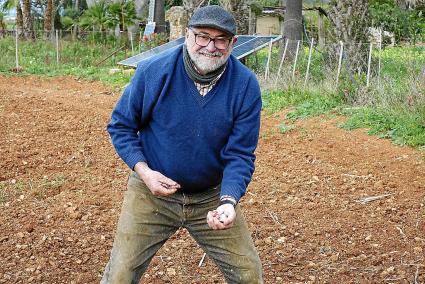 Nofre Llinàs es un apasionado del Fora Vila y pasa muchas de sus horas libres en su finca de Son Pol.