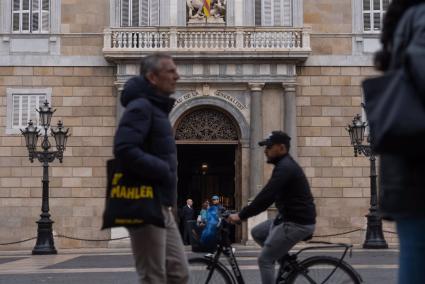 Fachada del Palau de la Generalitat de Catalunya